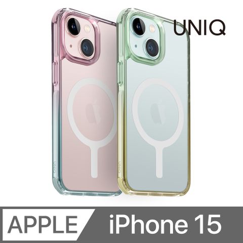 UNIQ CombatDuo 四角強化軍規磁吸防摔三料保護殼 iPhone 15 (6.1)