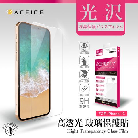 ACEICE Apple iPhone 13 Pro Max ( 6.7 吋 )   透明玻璃( 非滿版) 保護貼