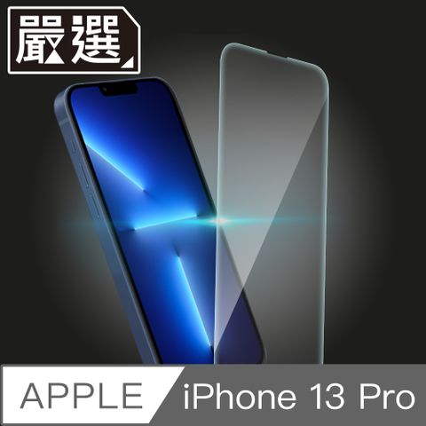 嚴選 iPhone 13 Pro 自動吸附疏水疏油非滿版鋼化玻璃保護貼