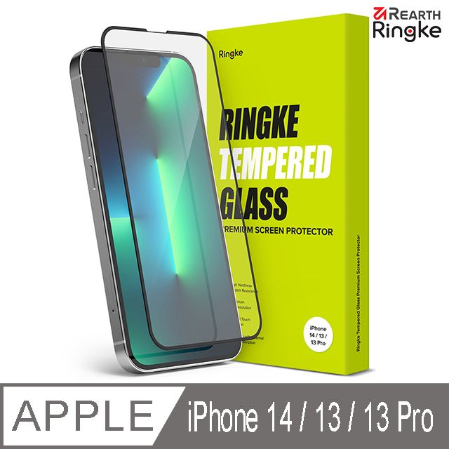 Ringke ｜Rearth iPhone 13 / 13 Pro [ID Glass] 強化玻璃滿版螢幕保護貼