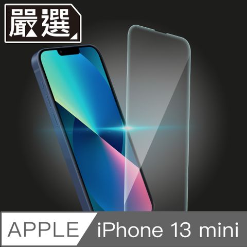 嚴選iPhone 13 mini 自動吸附疏水疏油非滿版鋼化玻璃保護貼