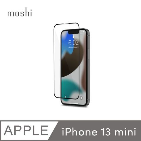 Moshi 摩仕 iPhone 13 mini AirFoil Pro 強韌抗衝擊滿版螢幕保護貼