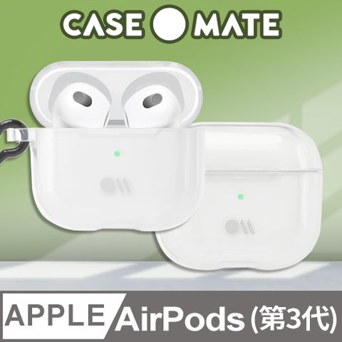 Case-Mate 美國 CASEMATE AirPods (第3代) 防摔保護殼 - 透明