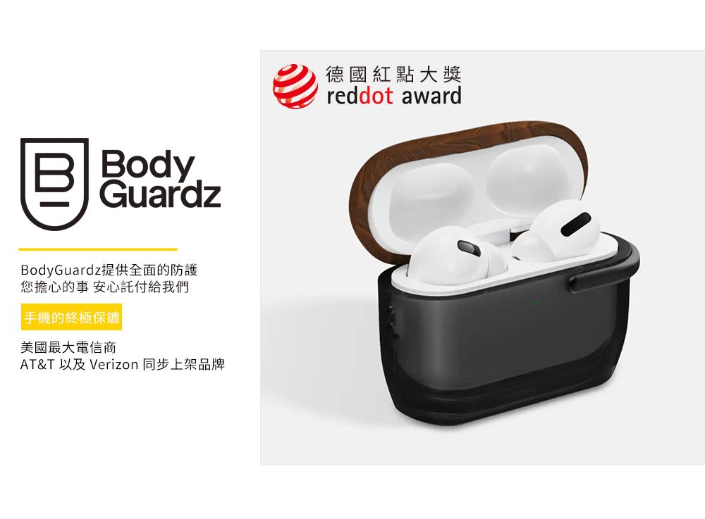 BodyGuardz Podium Case for Apple AirPods Pro (2021)