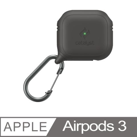Catalyst Apple AirPods 3 保護收納套 -灰色榮獲2016年美國消費性電子展創新獎業界首推專用防潑水保護套帶著你的Apple AirPods 3上山下海去