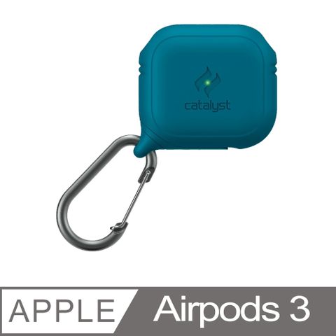 Catalyst Apple AirPods 3 保護收納套 -藍色榮獲2016年美國消費性電子展創新獎業界首推專用防潑水保護套帶著你的Apple AirPods 3上山下海去