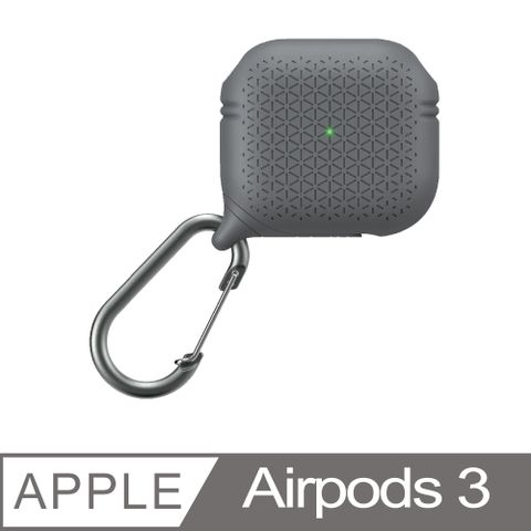 Catalyst Apple AirPods 3 網格保護收納套 -灰色榮獲2016年美國消費性電子展創新獎業界首推專用防潑水保護套帶著你的Apple AirPods 3上山下海去