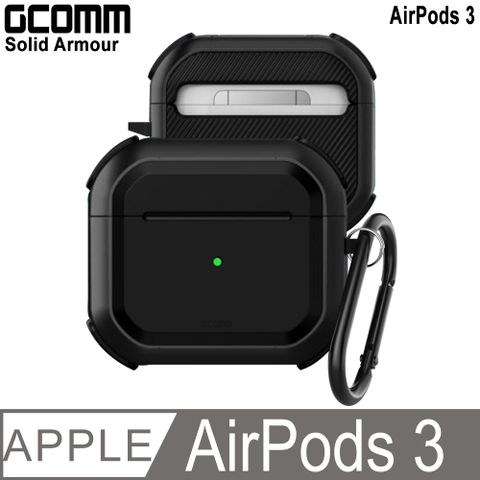 GCOMM AirPods 3 防摔盔甲保護殼 Soild Armour 黑盔甲