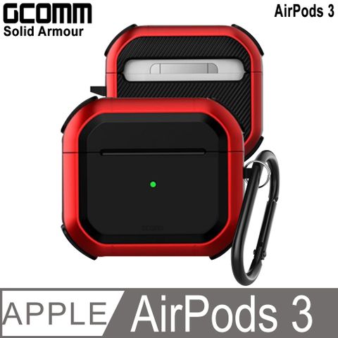 GCOMM AirPods 3 防摔盔甲保護殼 Soild Armour 紅盔甲