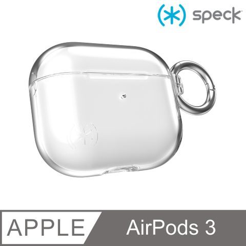 Speck AirPods 3 Presidio 充電盒保護殼(含扣環)-透明