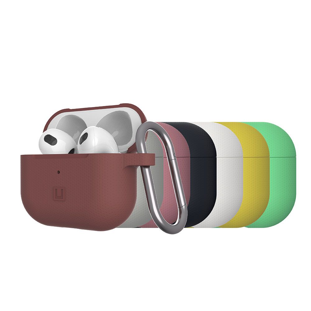 UAG [U] AirPods 3 耐衝擊防塵矽膠保護殼-灰