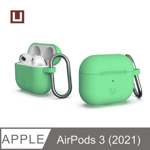 UAG [U] AirPods 3 耐衝擊防塵矽膠保護殼-綠