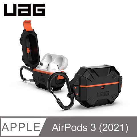UAG AirPods 3 耐衝擊防水防塵硬式保護殼-黑