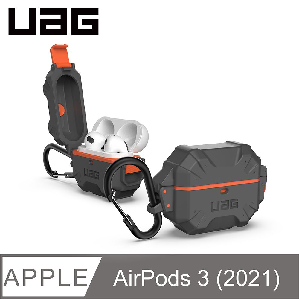 UAG  AirPods 3 耐衝擊防水防塵硬式保護殼-灰