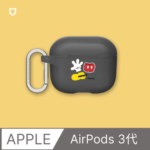 【犀牛盾】AirPods 第3代 防摔保護殼|迪士尼-米奇系列-米奇配件(多色可選)