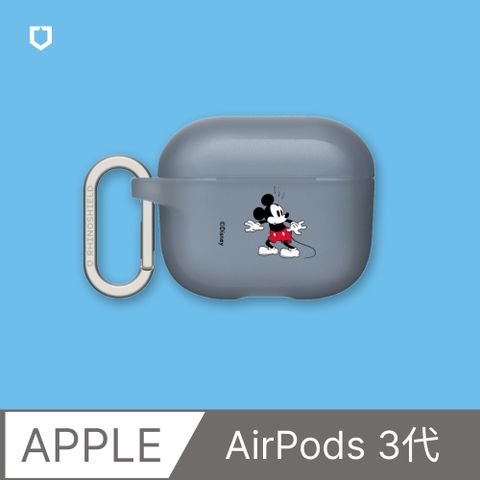 【犀牛盾】AirPods 第3代 防摔保護殼|迪士尼-米奇系列-美式米奇(多色可選)