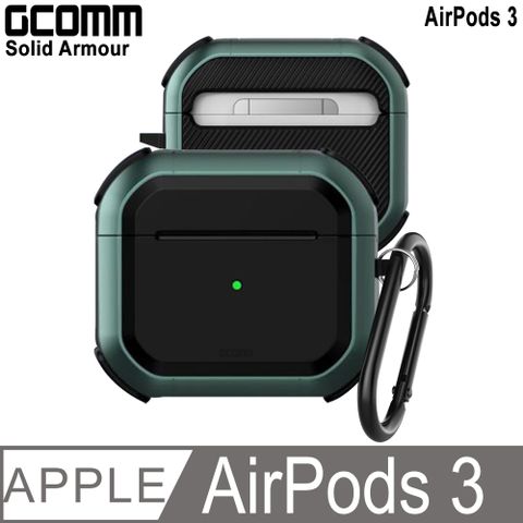 GCOMM AirPods 3 防摔盔甲保護殼 Soild Armour 藍綠盔甲