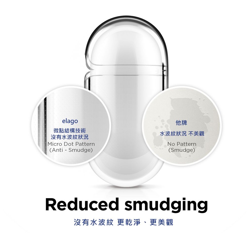 Elago AirPods 3 無痕透明殼 附鑰匙圈