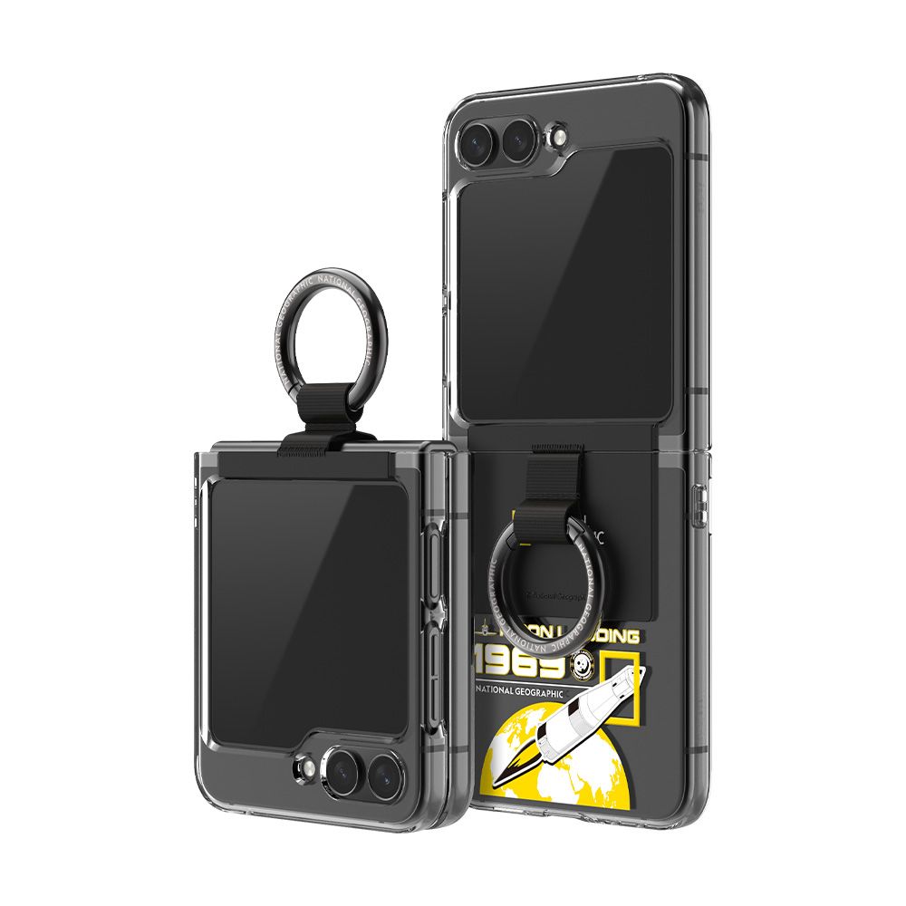 National Geographic 國家地理 Crystal 環帶保護殼 Samsung Galaxy Z Flip 5 登陸月球