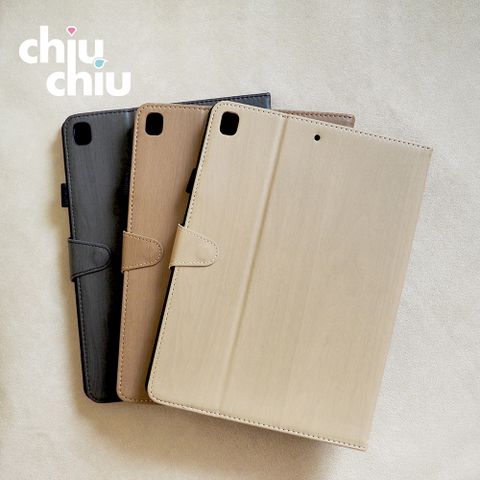 chiuchiu Apple iPad mini 6 (8.3吋)2021年版經典時尚木紋保護皮套