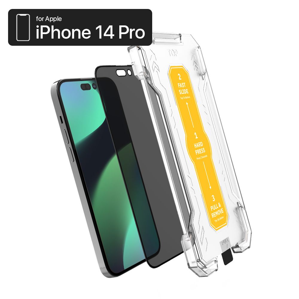 ZIFRIEND 零失敗3D滿版防窺玻璃保護貼 iPhone 14 PRO / ZFP-I14P