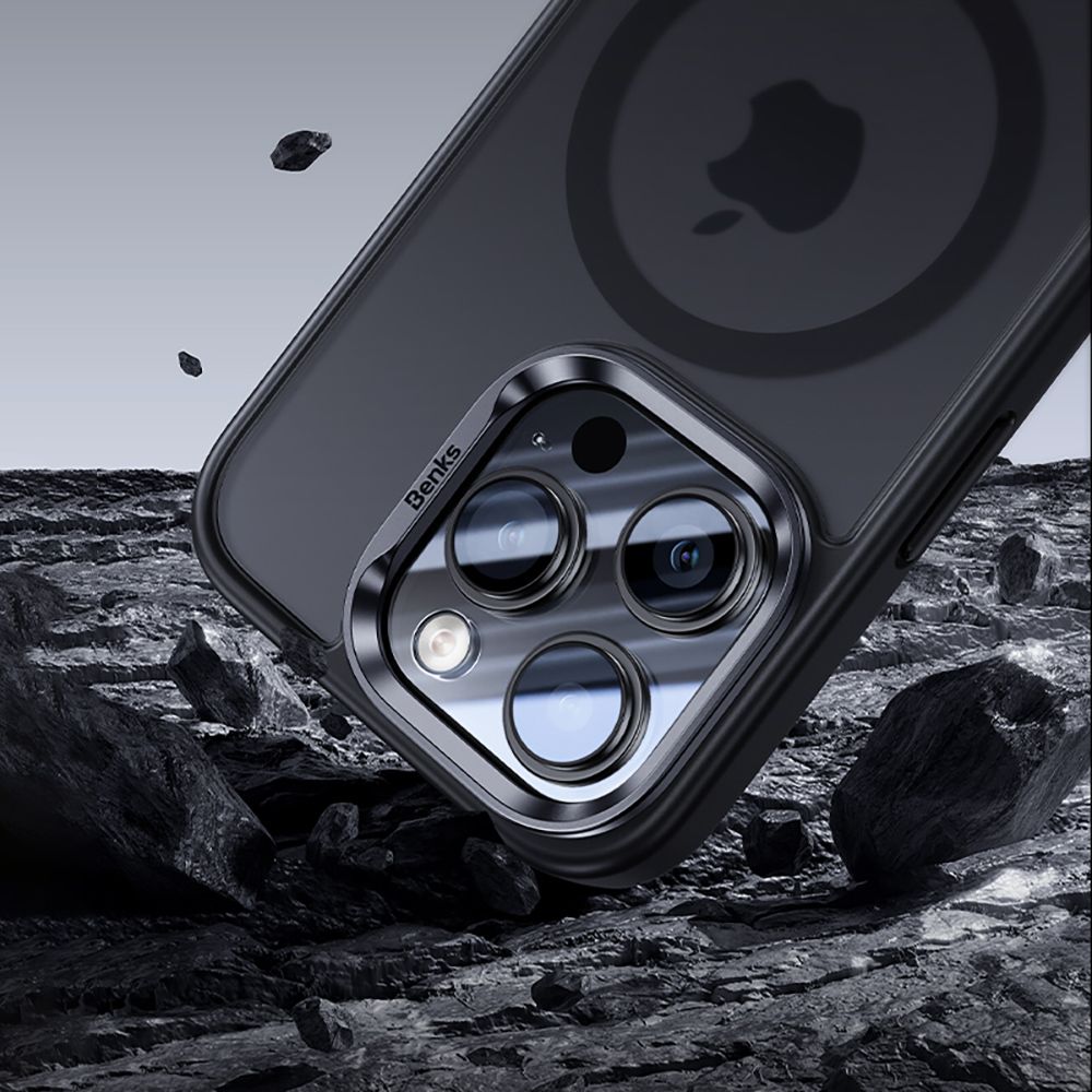 Benks  磁吸防摔膚感 MagSafe 手機殼 iPhone 15/14/Pro/Pro Max/Plus 藍