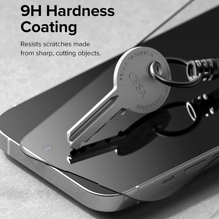 9H HardnessCoatingResists scratches madefrom sharp, cutting objects.CESA