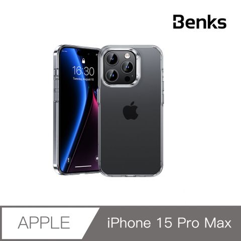 【Benks】iPhone 15 Pro Max Crystal 精透保護殼