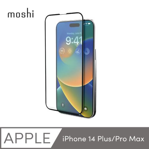 Moshi 摩仕 iPhone 14 Plus/Pro Max AirFoil Pro 強韌抗衝擊滿版螢幕保護貼