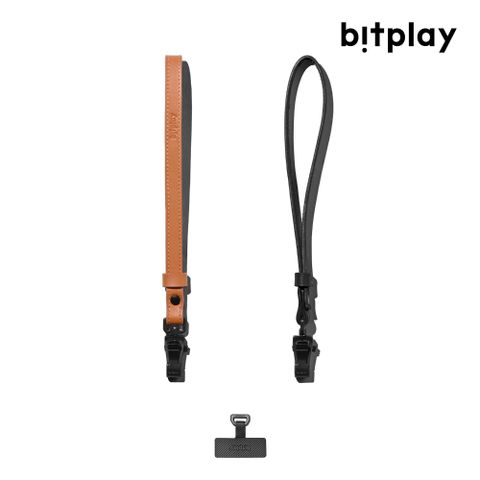 Bitplay 皮革手腕繩 12mm 暗夜黑 / 焦糖棕