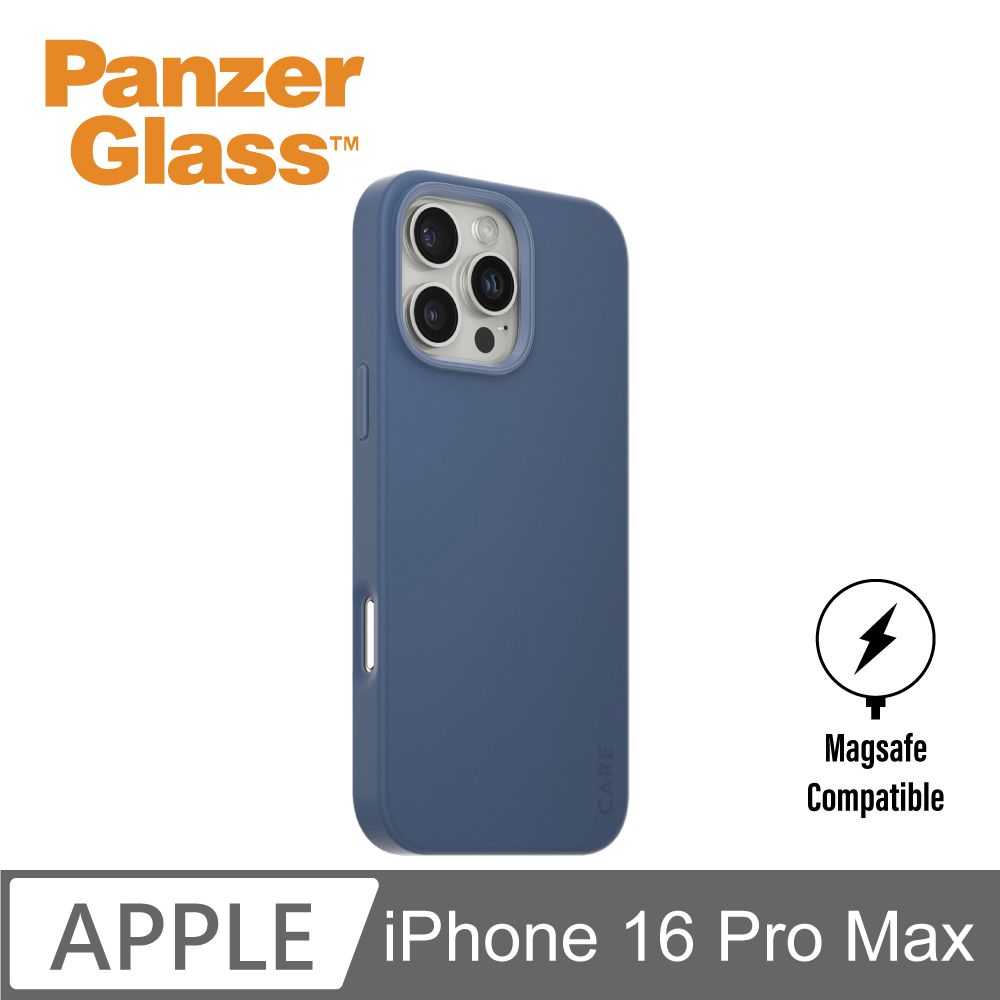 PanzerGlass iPhone 16 Pro Max 6.9吋 Fashion 磁吸防摔殼(藍)