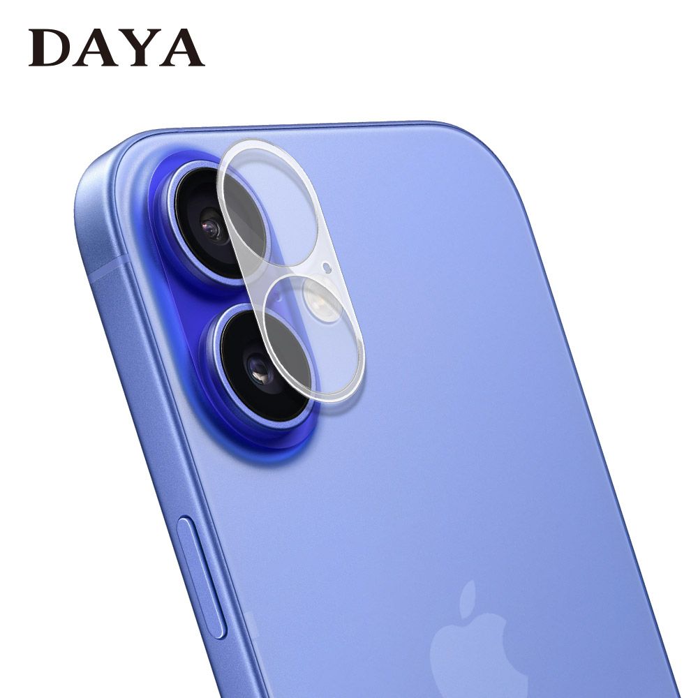 DAYA iPhone 16 Pro Max /16 Pro /16 Plus /16 系列 鏡頭專用 3D立體透明全包覆鏡頭保護貼 (一片式)