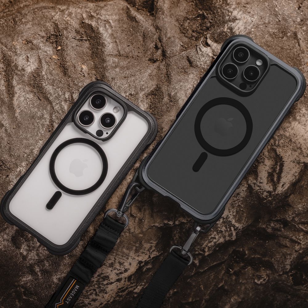 MAGEASY iPhone 16 Pro Max Odyssey Stand M 超軍規防摔磁吸支架手機殼（相機按鍵款）