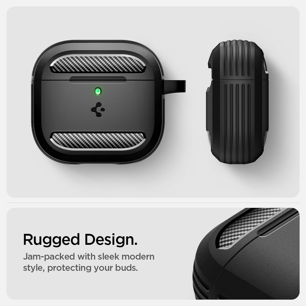 spigen Airpods 4 Rugged Armor 防摔保護殼