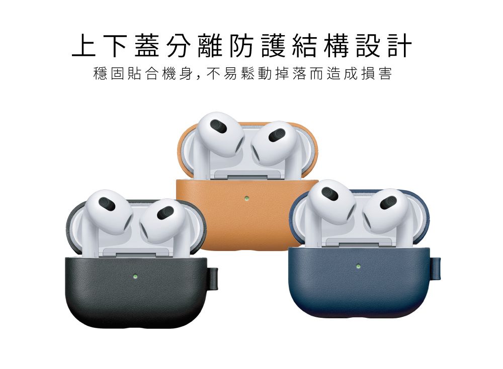 上下蓋分離防護結構設計穩固貼合機身,不易鬆動掉落而造成損害