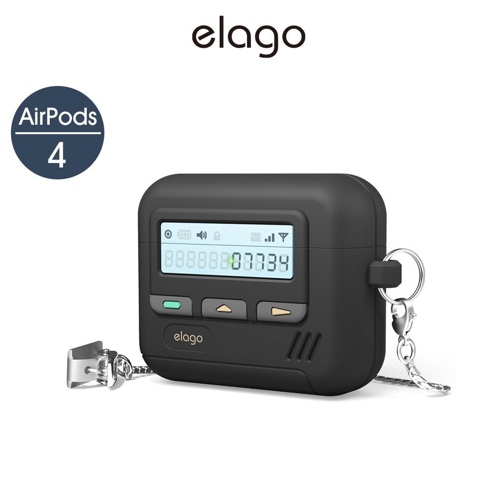 Elago AirPods 4 B.B. call造型保護殼