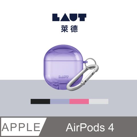 LAUT 萊德 AirPods 4 晶透防摔保護殼