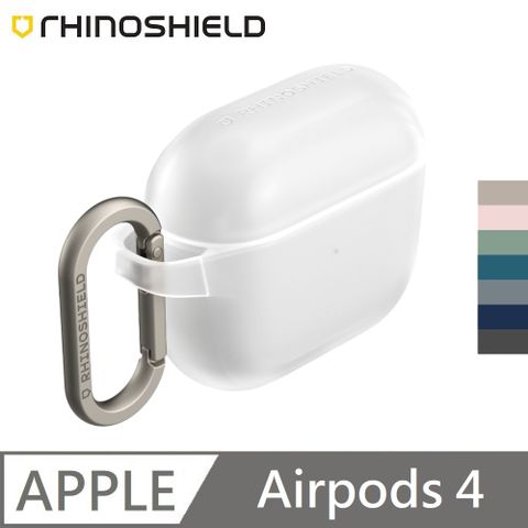 RHINOSHIELD 犀牛盾 耳機保護殼 防摔保護殼 耳機殼 附掛環 適用 AirPods 4 第四代