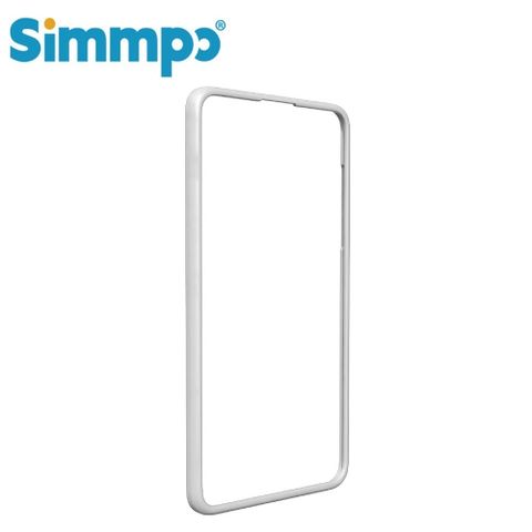 Simmpo 簡單貼 環保對位框 (白色) - 可重複使用 適用 iPhone 全系列