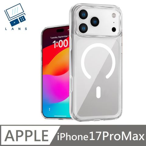 【MagSafe磁吸】 Clear系列 防摔透明保護殼 加厚防撞 空壓殼 硬殼 磁吸殼 適用 iPhone 17 Pro Max