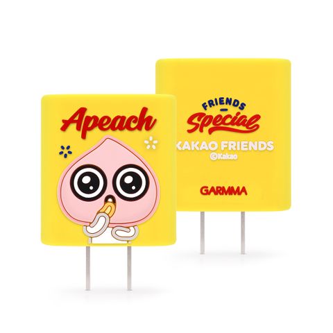 GARMMA KAKAO FRIENDS Type-C & USB PD雙孔造型充電器 Apeach