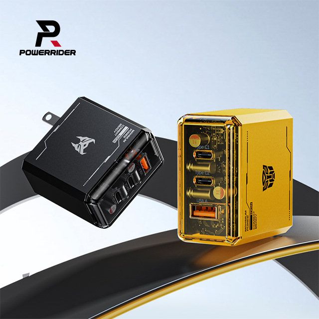 PowerRider  變形金剛 PD65C 65W三孔PD快速充電器