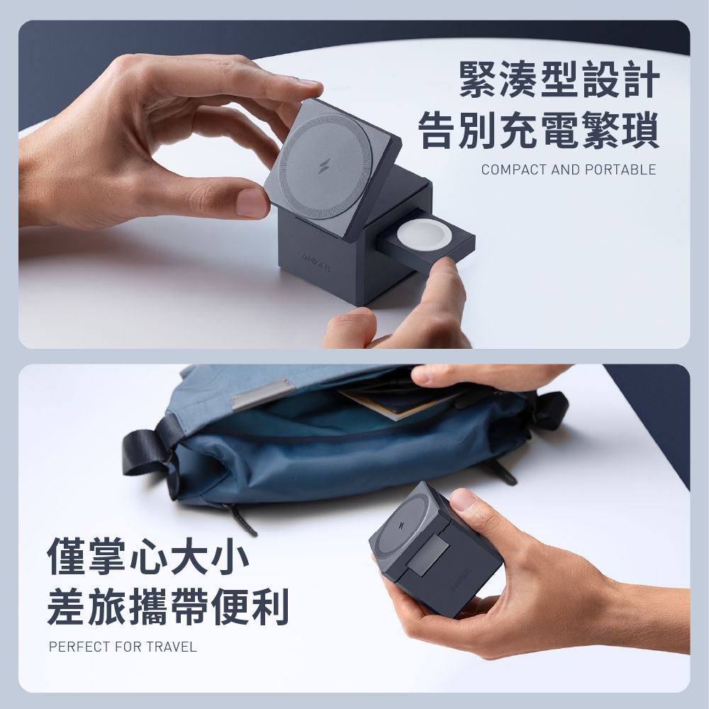 僅掌心大小差旅攜帶便利PERFECT FOR TRAVEL緊湊型設計告別充電繁瑣COMPACT AND PORTABLE