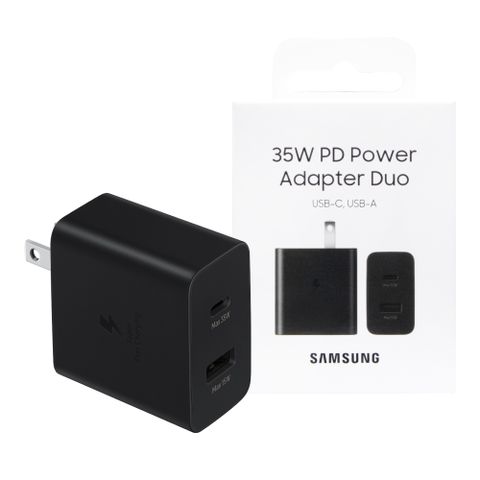 Samsung 三星 原廠 35W PD 雙孔快充旅充頭 USB-C & USB-A (EP-TA220)