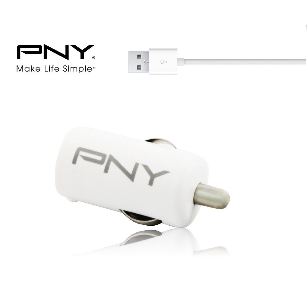 PNY 必恩威 高效能2.1A大電流 USB輸出支援智慧型手機及多款平板電腦