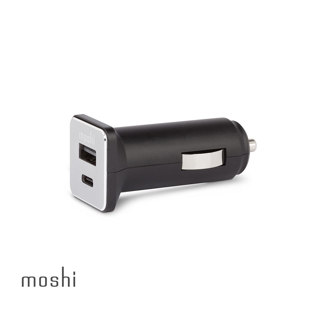 Moshi 摩仕 QuikDuo USB-C 車用充電器 (PD+QC 雙快充版)