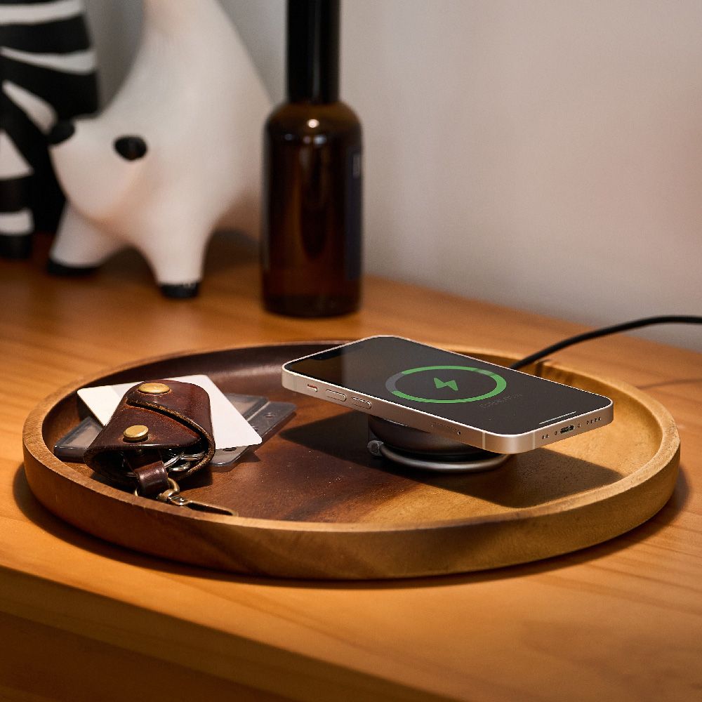  【omars】Qi2.0二合一磁吸無線充電架｜AppleWatch快充｜15W無線快充