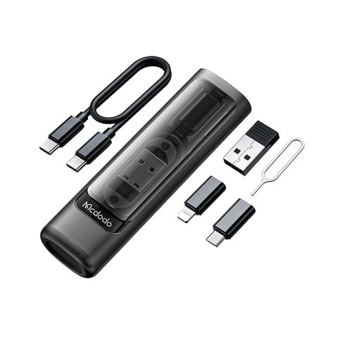 【Mcdodo麥多多】全能系列 多功能傳輸充電線轉接頭收納盒 蘋果/安卓通用