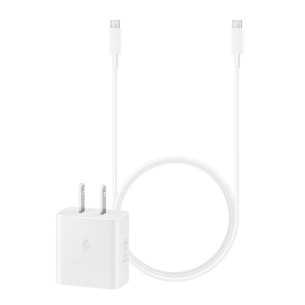 Samsung 三星 原廠 25W PD 3.0超快充T2510+5A,1.8m 雙Type C 線DX510 (公司貨)