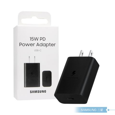 Samsung 原廠盒裝公司貨 EP-T1510 15W Type C充電器 ( 適用Note/S ) - 黑色